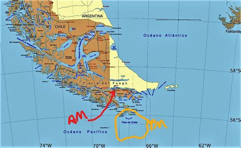 glacier alley beagle channel map